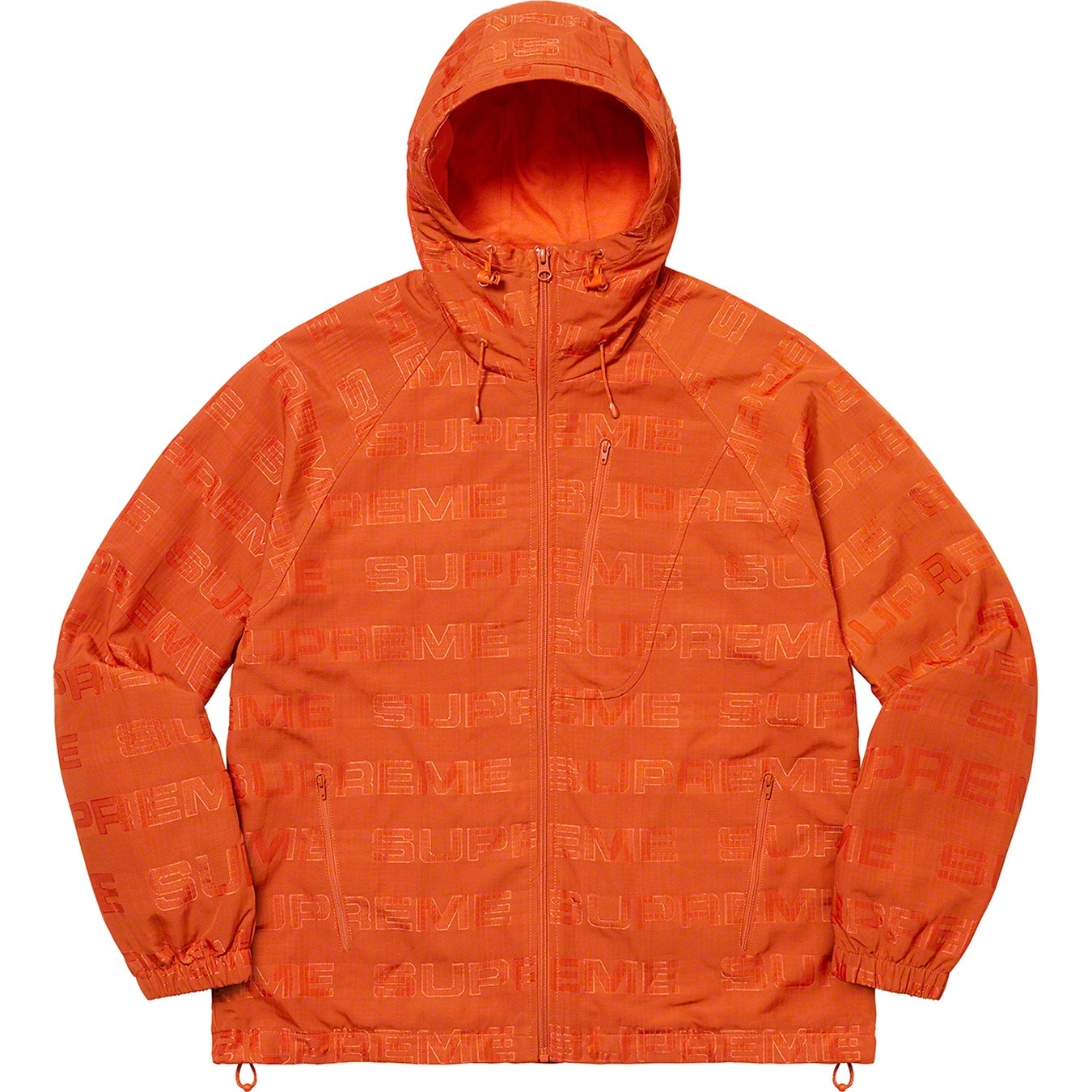 Logo Ripstop Hooded Track Jacket view 17